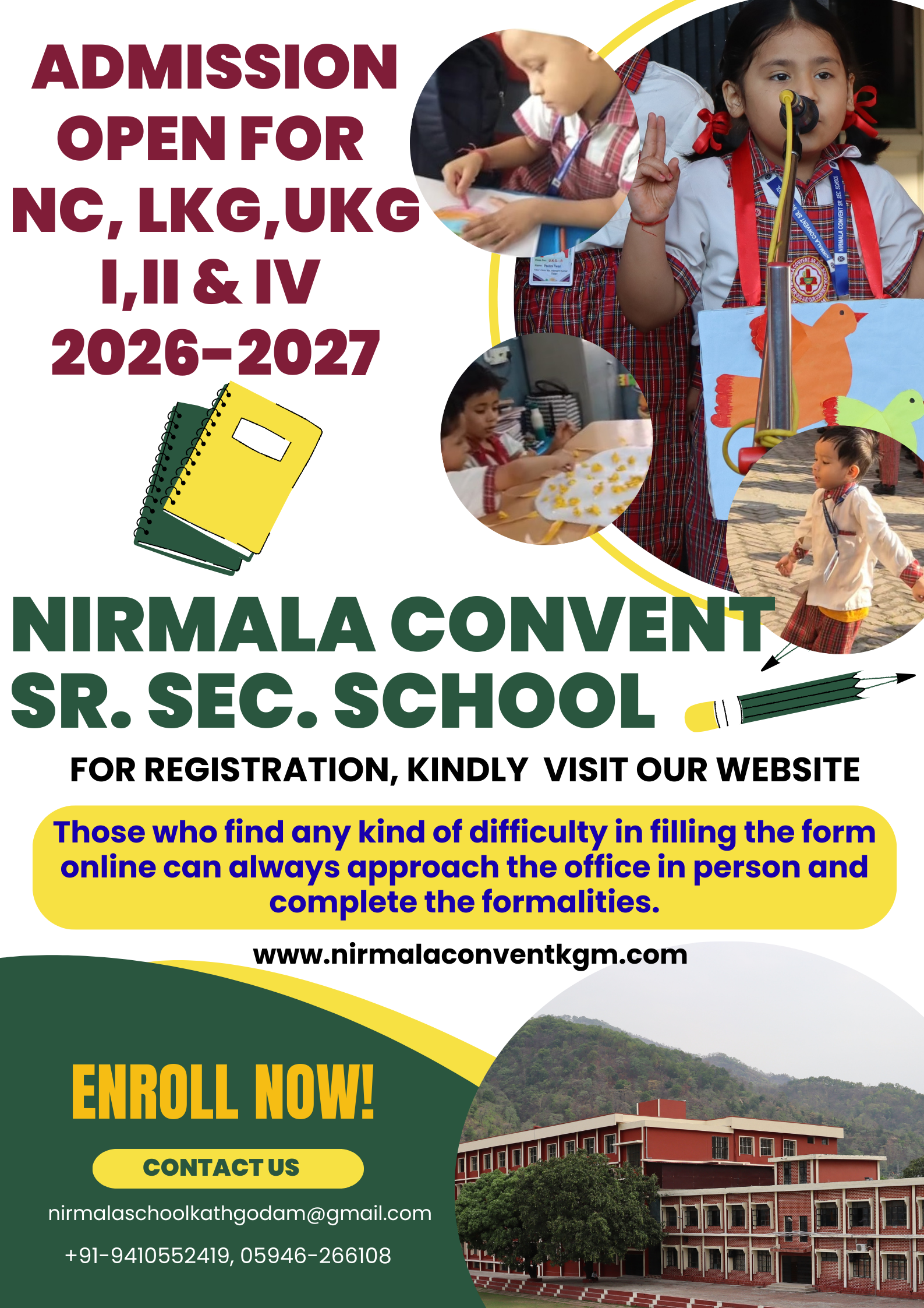 REGISTRATION FOR NEW ADMISSION STARTED 2025
